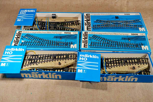 Märklin weichen konvolut - konvolut,