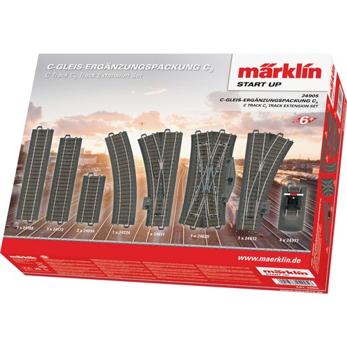 Märklin gleis mit - h0, c-gleis